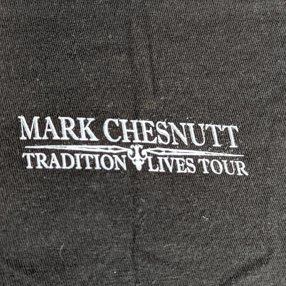 Mark Chesnut  Concert T-shirt 2016 I Shot The Jukebox Traditions Live Tour Small